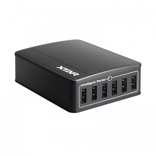 XTAR 45W 6-Port USB Charger